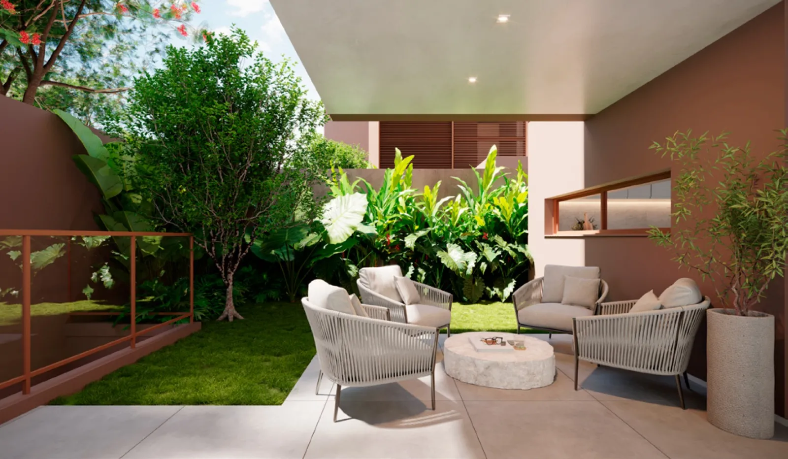 Casa Flora Badra - Jardim de inverno